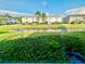 Scenic backyard view with a tranquil canal and lush greenery, providing a serene and private outdoor space at 12249 Country White Cir, Tampa, FL 33635