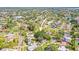 Aerial view of a neighborhood with lush greenery at 1518 Cheyenne Ne St, St Petersburg, FL 33703