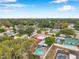 Residential neighborhood featuring lush landscaping and community pools at 1710 Townsend St, Clearwater, FL 33755