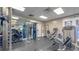An exercise room with weight machines and exercise equipment at 18419 Merseyside Loop, Land O Lakes, FL 34638