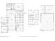 Detailed floor plan showcasing the layout of the home and detached suite and garage at 2140 Bow Ln, Safety Harbor, FL 34695