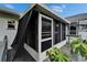 Enclosed porch with screens offering a relaxing outdoor living space at 2334 14Th N Ave, St Petersburg, FL 33713