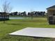 Spacious backyard with a serene pond view, perfect for outdoor enjoyment at 3125 S Northview Rd, Plant City, FL 33566
