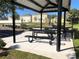 Covered picnic area with tables, ideal for outdoor gatherings and community events at 3125 S Northview Rd, Plant City, FL 33566