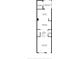 Detailed floor plan of the home's first level, showing the dimensions and placement of rooms at 3350 Fox Hunt Dr, Palm Harbor, FL 34683