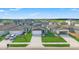 Birds-eye view of the property and the surrounding community, offering a sense of neighborhood layout at 3655 Moscato Dr, Brooksville, FL 34602