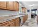 Spacious kitchen featuring plenty of countertop space and stylish stainless steel appliances at 4044 56Th N Ave, St Petersburg, FL 33714