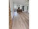 A modern, open-concept kitchen with stainless steel appliances and a stylish island at 4415 Tuna Dr, Tampa, FL 33617