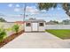 Backyard shed with concrete foundation and neutral paint at 5934 51St N Ave, Kenneth City, FL 33709
