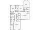 Second story floor plan featuring bedrooms, bathrooms, entertainment room, laundry and multiple closet spaces at 10399 Boyette Brook St, Riverview, FL 33569