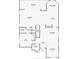 Detailed floor plan showcasing the layout of the first story, kitchen, living room, bathrooms, and office space at 10399 Boyette Brook St, Riverview, FL 33569