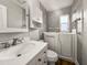 Bathroom with accessibility featuring a walk-in tub and safety bars at 1848 68Th N Ave, St Petersburg, FL 33702