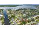 Picturesque waterfront property boasts a private dock and serene canal views at 1964 Tanglewood Ne Dr, St Petersburg, FL 33702