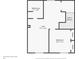 Floor plan for the second story showing the Loft, Bathroom, Bedroom, and closet space at 205 W Wheeler Rd, Seffner, FL 33584