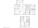 Complete floor plan showing the first and second stories of the home at 205 W Wheeler Rd, Seffner, FL 33584