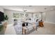 Bright and airy living room with modern decor, comfortable seating, and plenty of natural light streaming through the windows at 2905 Forest Cir, Seffner, FL 33584