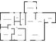 Detailed floor plan showcasing the layout with primary bedroom, bathrooms, and open-concept living spaces at 3015 Florida Blvd, Bradenton, FL 34207