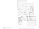 Detailed floor plan showcasing the layout of the first floor, including bedrooms, bathrooms, living spaces, and kitchen at 31646 Baymont Loop, Wesley Chapel, FL 33543