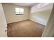 Bright and airy bedroom with neutral walls, carpeting, and a window for ample natural light at 4003 Oak Limb Ct, Tampa, FL 33614