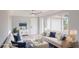 Comfortable living room featuring modern furniture, lots of light, and stylish decor at 4300 16Th N Ave, St Petersburg, FL 33713