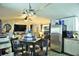 Living room with a view of the kitchen at 5248 Antigua Dr, Zephyrhills, FL 33541