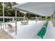 Outdoor seating area with tables and umbrellas, providing a relaxing social space at 8584 111Th St # 308, Seminole, FL 33772