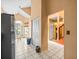 Bright breakfast nook with large windows, tile flooring, and plenty of natural light at 8731 Huntfield St, Tampa, FL 33635