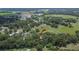 Expansive aerial view of property surrounded by mature trees, greenery and a rural landscape at 1110 Mercer Loop, Plant City, FL 33567