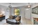 Cozy seating area with natural light streaming in at 1110 Mercer Loop, Plant City, FL 33567