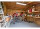Inside the shed, showcasing storage space at 2005 Jefferson Ave, Dunedin, FL 34698