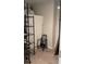 Compact storage room with metal shelving, providing ample space for organizing household items at 244 & 243 Mariner Dr # 243-244, Tarpon Springs, FL 34689