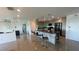 Bright kitchen with stainless steel appliances, a large island, and plenty of counter space for cooking at 244 Mariner Dr, Tarpon Springs, FL 34689