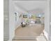 Bright and airy bonus room with vaulted ceilings and large windows overlooking the water at 4059 Orient Dr, Hernando Beach, FL 34607