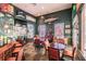 Inviting clubhouse bar area with nautical decor, featuring comfortable seating and a relaxed atmosphere at 4984 Beach Se Dr # B, St Petersburg, FL 33705