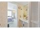 Partial view of bathroom connected to bedroom at 5200 Brittany S Dr # 1501, St Petersburg, FL 33715