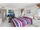 Bedroom featuring desk area and media setup at 5200 Brittany S Dr # 1501, St Petersburg, FL 33715