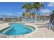 Relax in the community hot tub surrounded by tropical landscaping and views of the bay at 5200 Brittany S Dr # 1501, St Petersburg, FL 33715