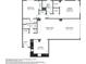 Spacious apartment floor plan with 2 bedrooms, 2 bathrooms, a living room, and a dining room at 5200 Brittany S Dr # 1501, St Petersburg, FL 33715