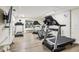 Well-equipped gym featuring treadmills and elliptical machines for resident use at 5200 Brittany S Dr # 1501, St Petersburg, FL 33715