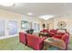 Cozy lounge area featuring plush seating, ornate tables, and tasteful decor at 5200 Brittany S Dr # 1501, St Petersburg, FL 33715