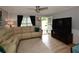 Comfortable living room featuring a plush sectional sofa, and a bright, airy feel at 5628 2Nd N Ave, St Petersburg, FL 33710