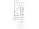 Detailed floor plan showcasing the layout of the home, including bedrooms, bathrooms, kitchen, and living spaces at 6327 Positano Ct, Sarasota, FL 34243