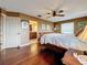 Bedroom featuring a hardwood floors and a view to the Primary bath at 760 Capri Blvd, Treasure Island, FL 33706