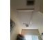 A ceiling access point for the attic at 1521 Atami Ct, Wesley Chapel, FL 33544