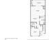 Detailed floor plan showcasing layout with living room, kitchen, bedroom, and screened patio at 1830 Cypress Trace Dr, Safety Harbor, FL 34695