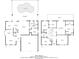 Detailed floor plan featuring a pool, screened porch, kitchen, living room, and bedrooms for spacious living at 21108 Bircholm Ct, Land O Lakes, FL 34637