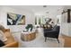 Bright living room featuring modern furnishings, hardwood floors and stylish decor at 21108 Bircholm Ct, Land O Lakes, FL 34637