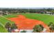 Aerial view of a well-maintained baseball field at 5631 23Rd S Ave, Gulfport, FL 33707
