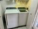 Efficient laundry space with modern Samsung washer and dryer units at 6781 121St Ave # H, Largo, FL 33773
