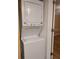 In unit stacked washer and dryer at 720 Lyndhurst St # 1104, Dunedin, FL 34698